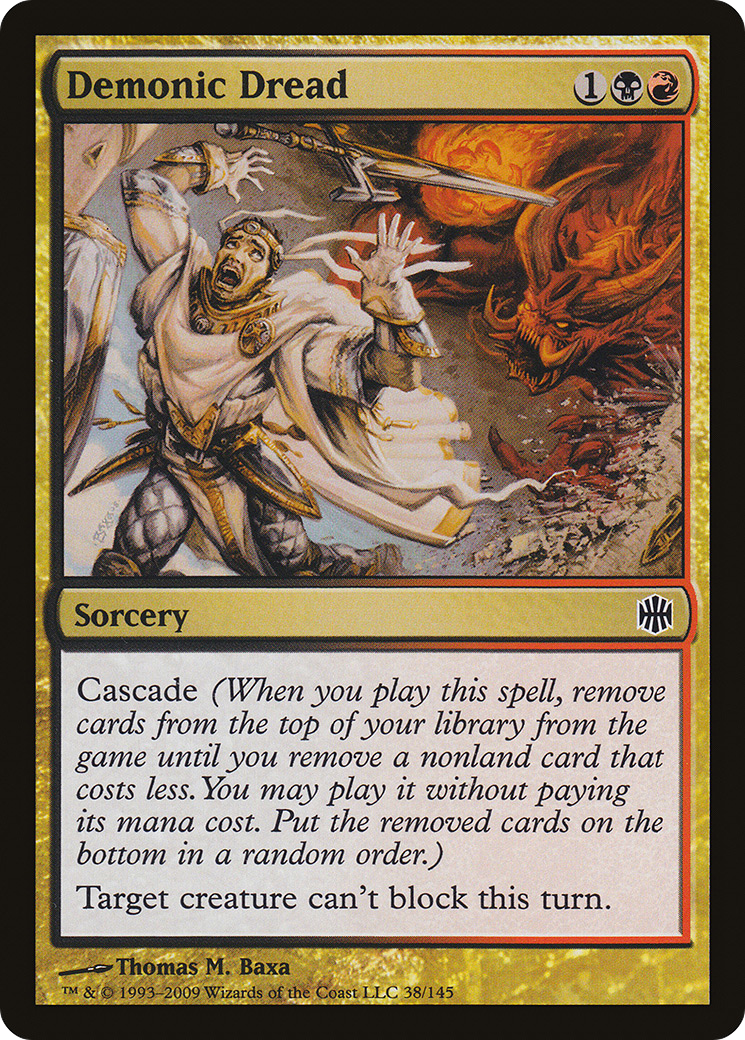 {C} Demonic Dread [Alara Reborn][ARB 038]