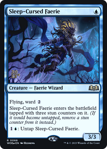 {@R} Sleep-Cursed Faerie [Wilds of Eldraine Prerelease Promos][PR WOE 066]