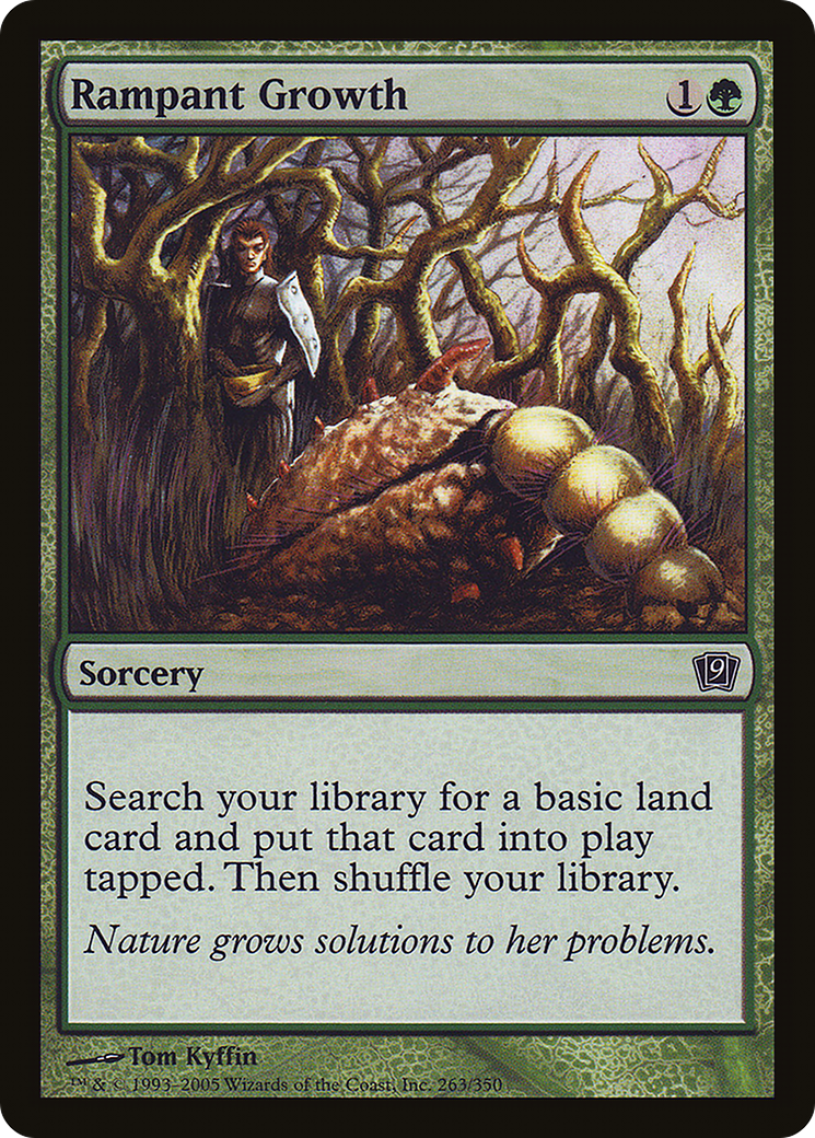 {C} Rampant Growth [Ninth Edition][9ED 263]