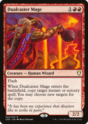 {R} Dualcaster Mage [Commander Anthology Volume II][CM2 094]