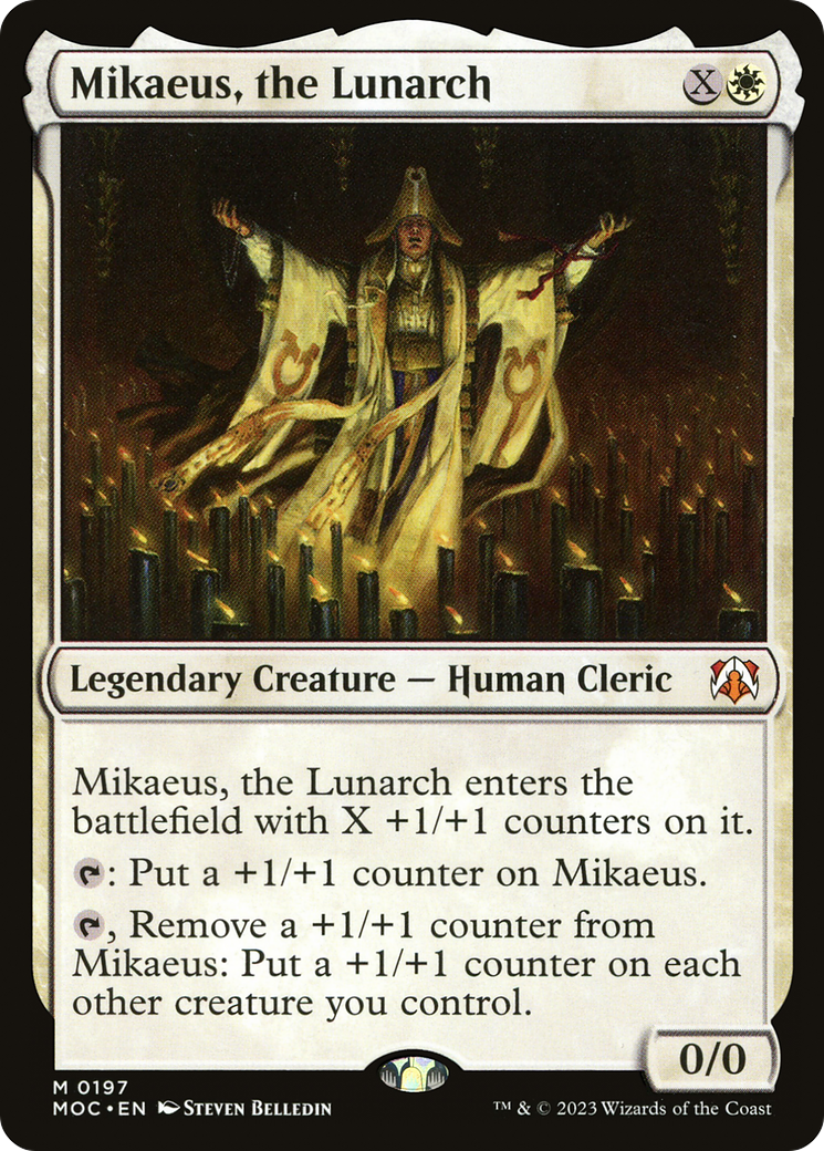 {R} Mikaeus, the Lunarch [March of the Machine Commander][MOC 197]
