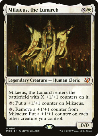 {R} Mikaeus, the Lunarch [March of the Machine Commander][MOC 197]
