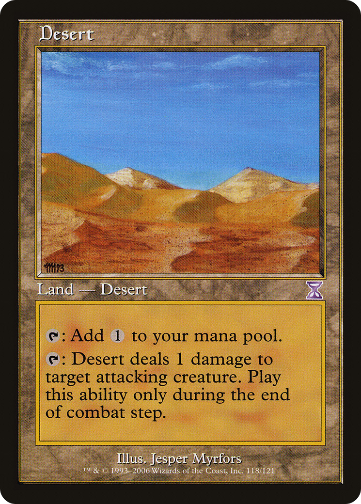 {R} Desert [Time Spiral Timeshifted][TSB 118]