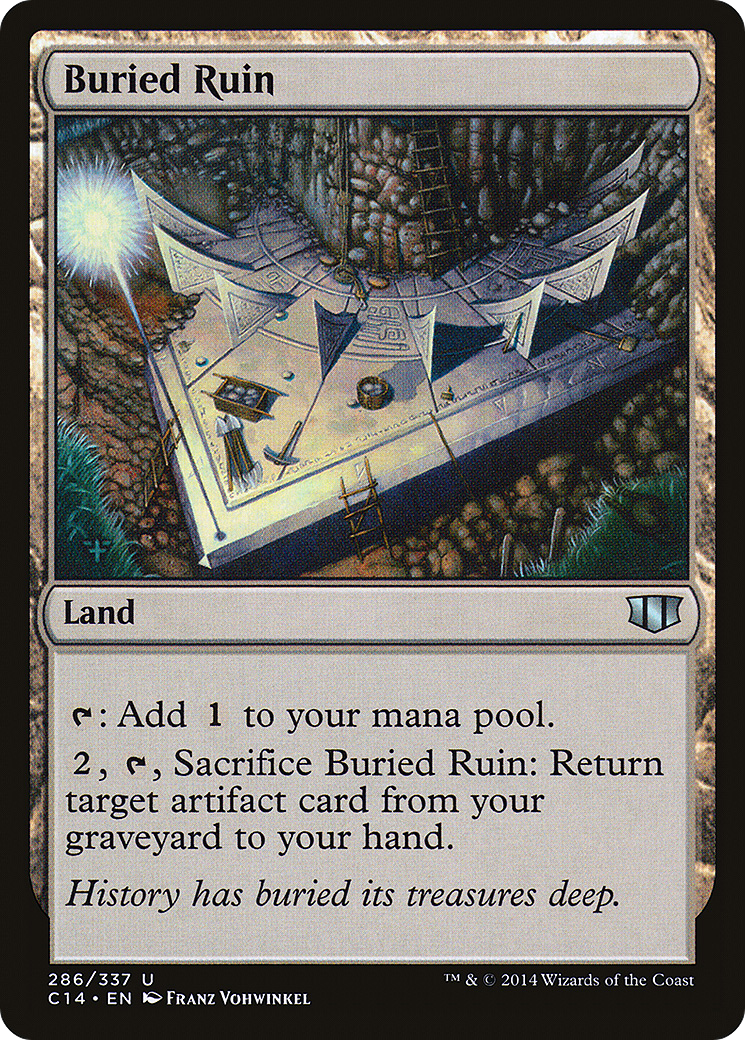 {C} Buried Ruin [Commander 2014][C14 286]