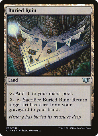 {C} Buried Ruin [Commander 2014][C14 286]