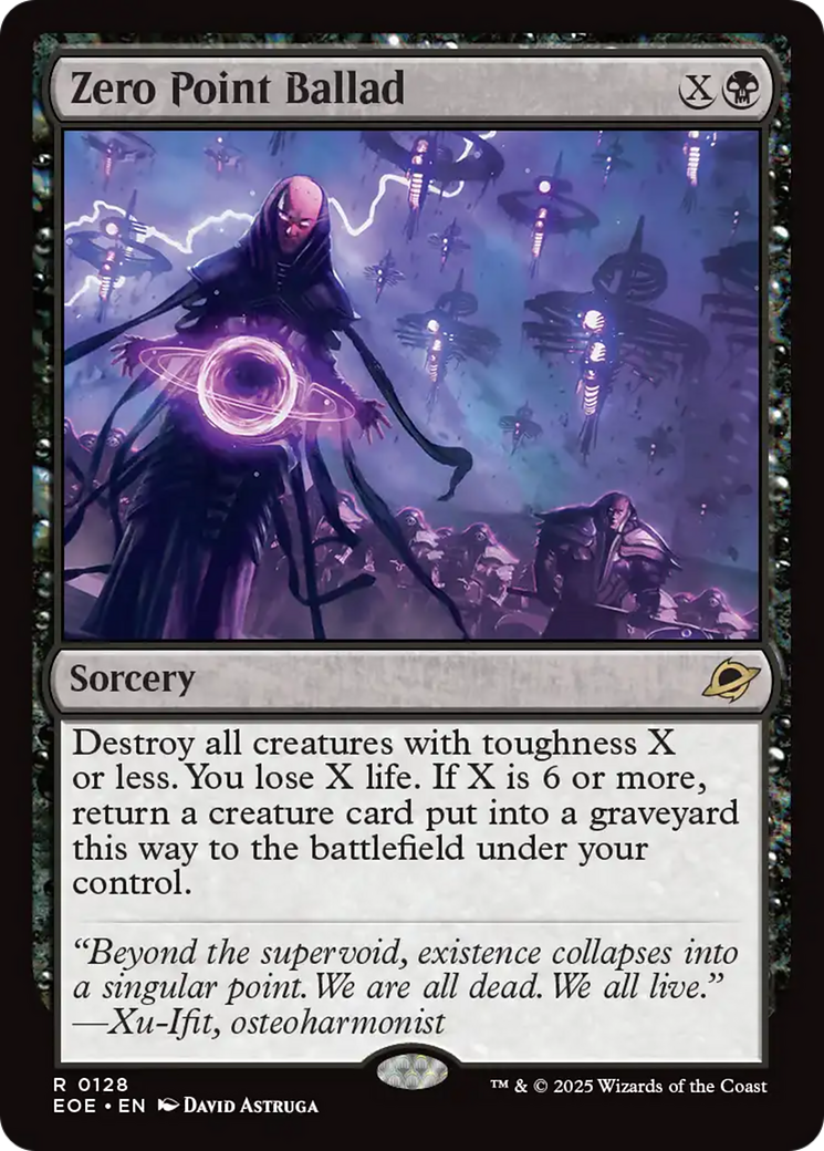 {@@ EOE R} Zero Point Ballad [Edge of Eternities][EOE 128]