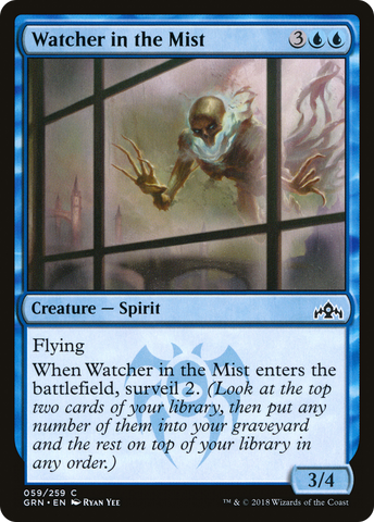 {C} Watcher in the Mist [Guilds of Ravnica][GRN 059]