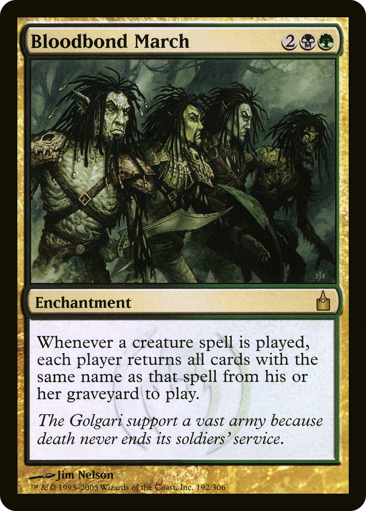 {R} Bloodbond March [Ravnica: City of Guilds][RAV 192]