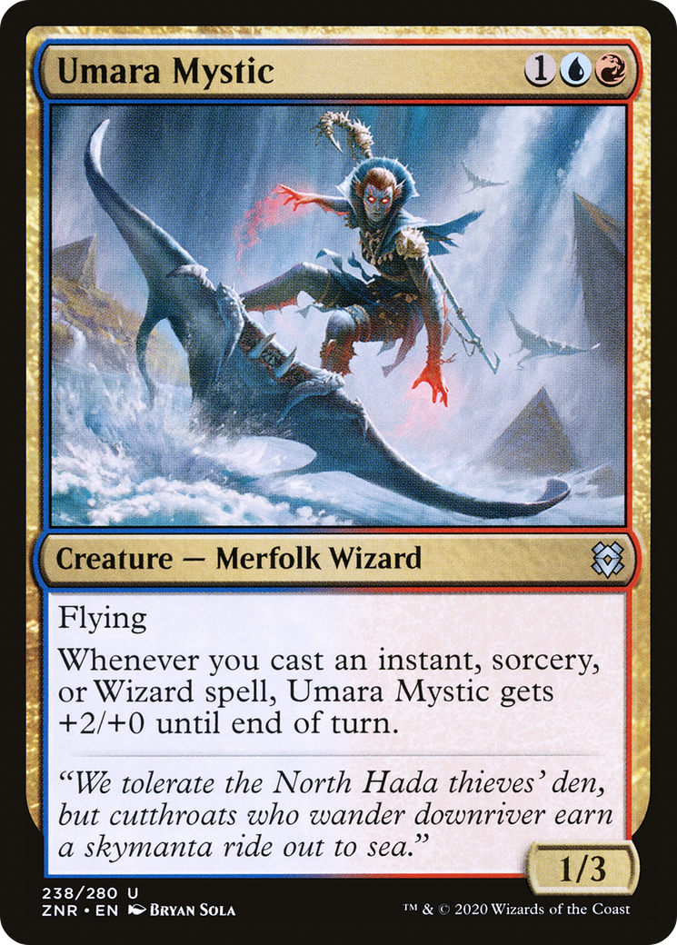 {C} Umara Mystic [Zendikar Rising][ZNR 238]