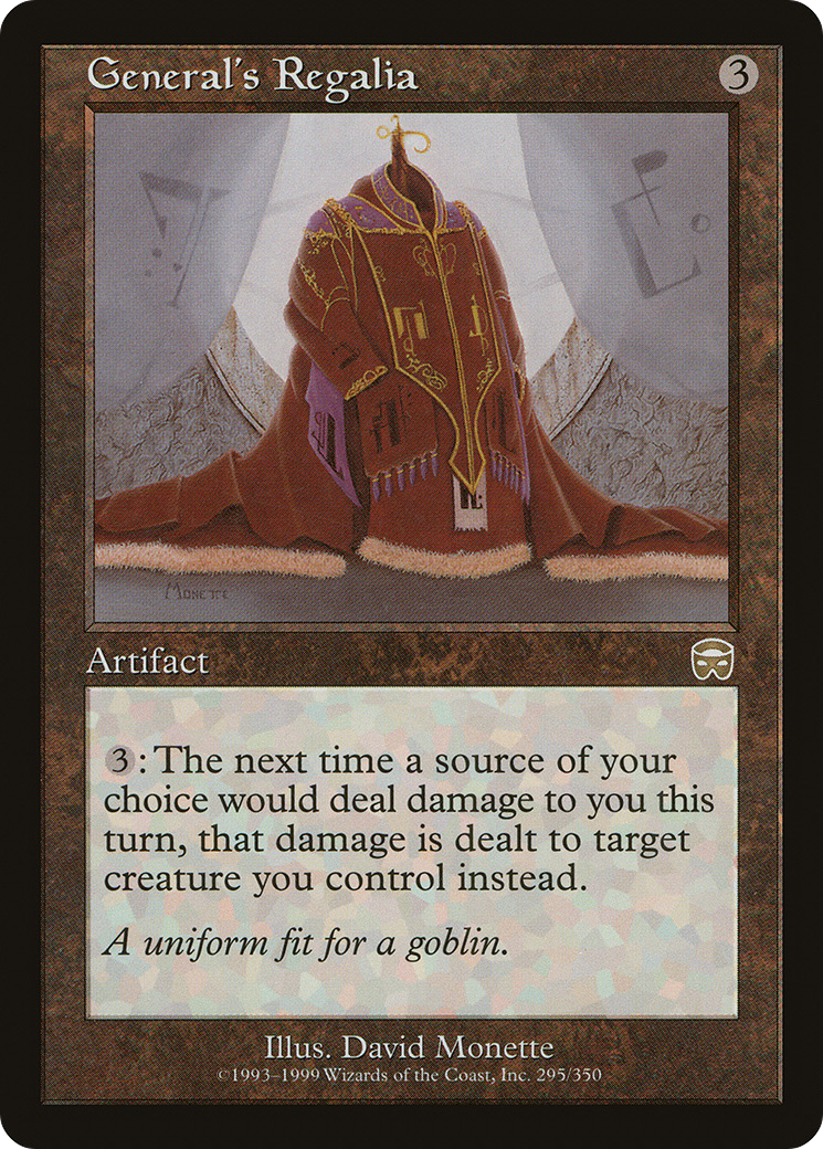 {R} General's Regalia [Mercadian Masques][MMQ 295]