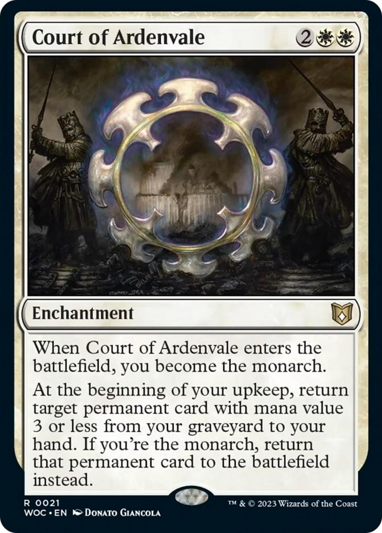 {R} Court of Ardenvale [Wilds of Eldraine Commander][WOC 021]