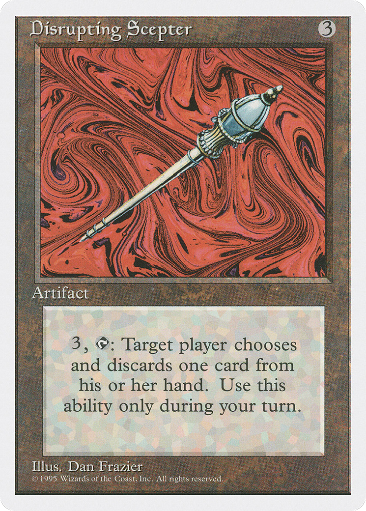 {R} Disrupting Scepter [Fourth Edition][4ED 316]
