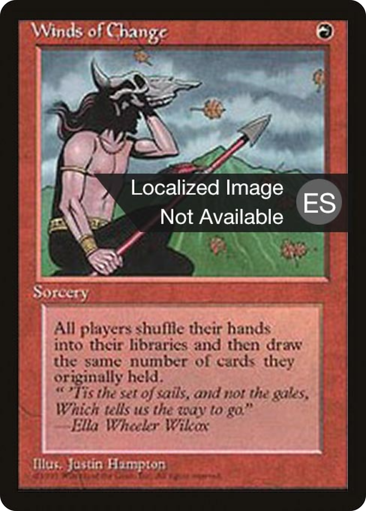 {F} Winds of Change [Fourth Edition (Foreign Black Border)][FBB 4ED 232]