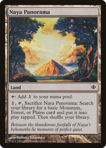 {C} Naya Panorama [Shards of Alara][ALA 227]