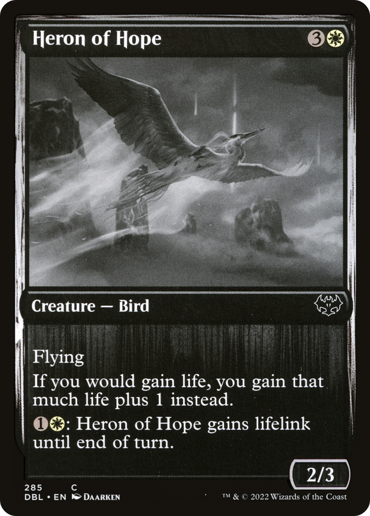 {C} Heron of Hope [Innistrad: Double Feature][DBL 285]