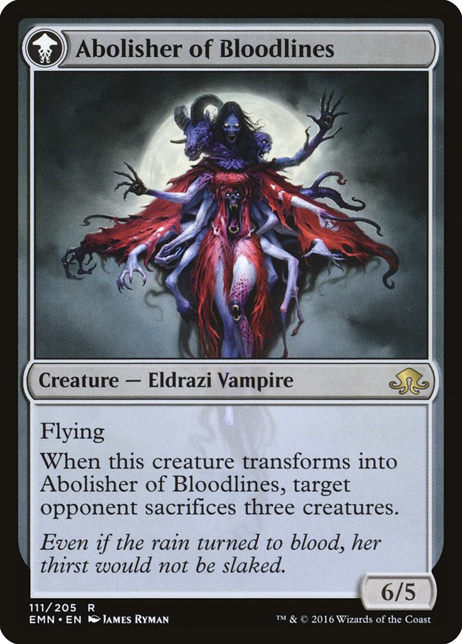 {R} Voldaren Pariah // Abolisher of Bloodlines [Eldritch Moon][EMN 111] - Misty Mountain Games