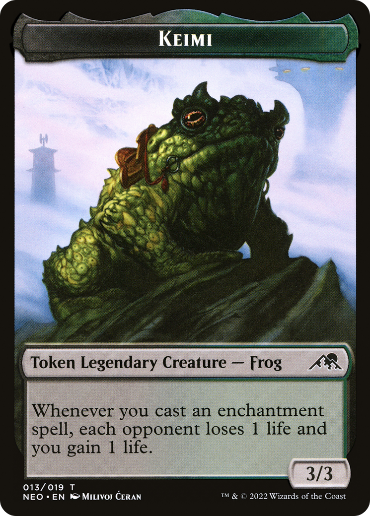 {T} Keimi Token [Kamigawa: Neon Dynasty Tokens][TNEO 013]