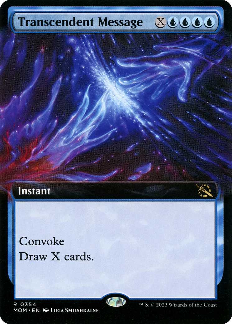 {R} Transcendent Message (Extended Art) [March of the Machine][MOM 354]