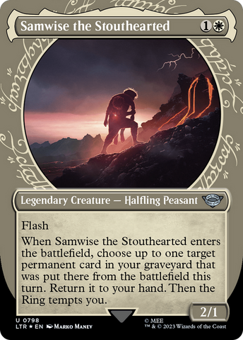 {C} Samwise the Stouthearted (Showcase) (Surge Foil) [The Lord of the Rings: Tales of Middle-Earth][LTR 798]