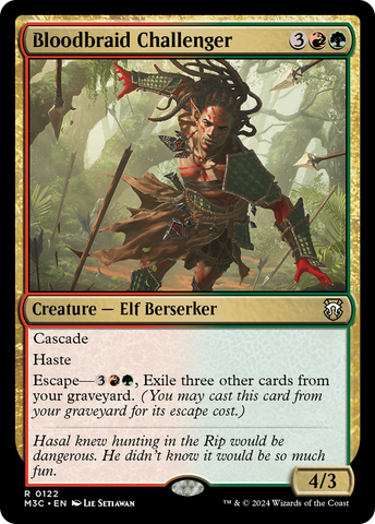 {R} Bloodbraid Challenger [Modern Horizons 3 Commander][M3C 122]