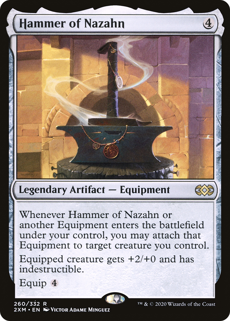 {R} Hammer of Nazahn [Double Masters][2XM 260]