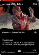 {@R} Avenger of the Fallen (Borderless) [Tarkir: Dragonstorm][TDM 337]