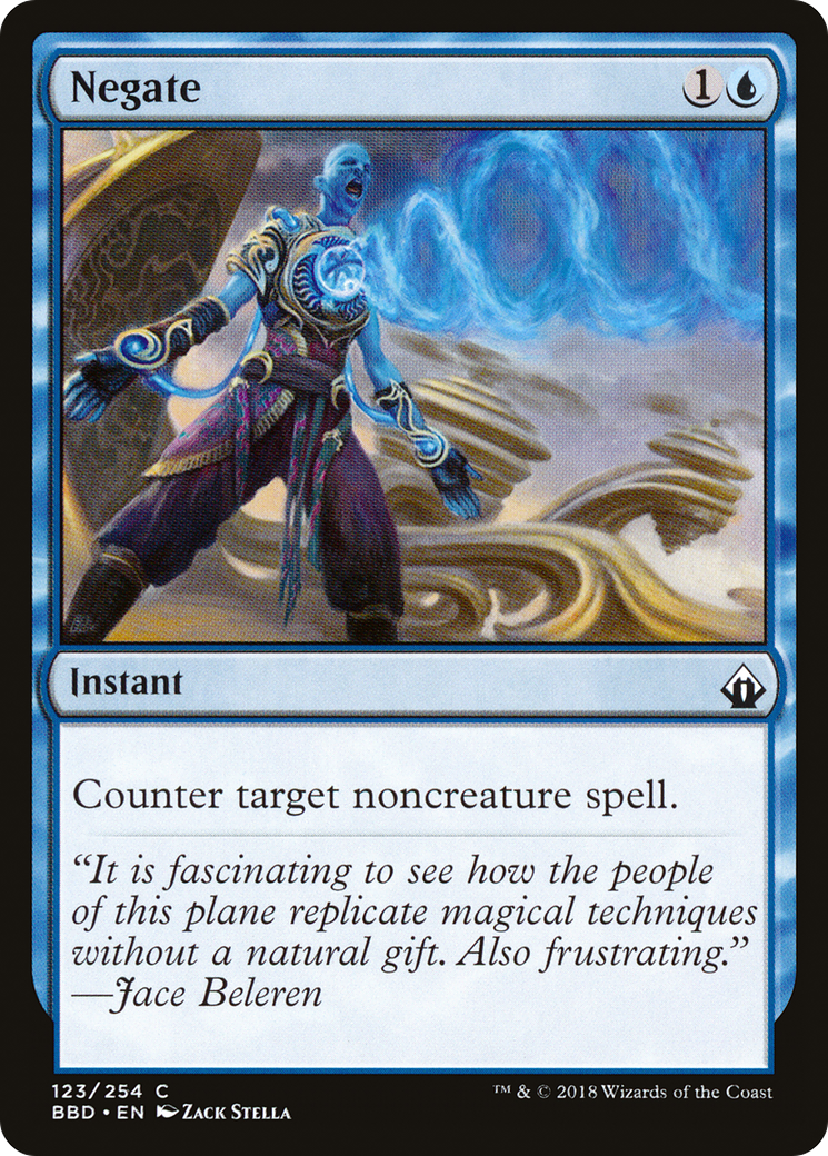 {C} Negate [Battlebond][BBD 123]