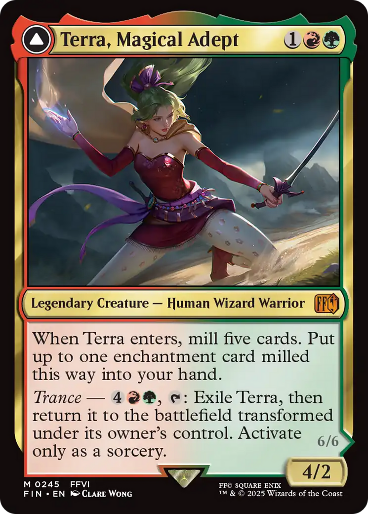 {@R} Terra, Magical Adept // Esper Terra [FINAL FANTASY][FIN 245]