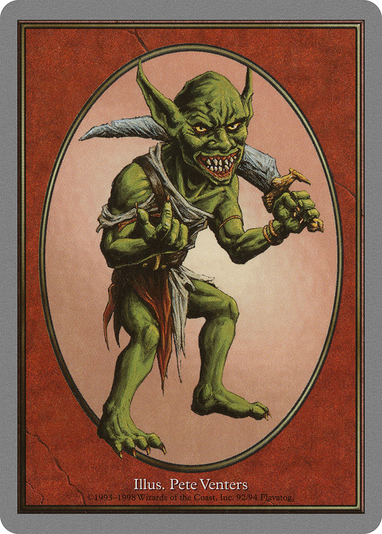 {T} Goblin Token [Unglued Tokens][TUGL 004]