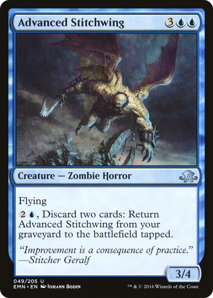 {C} Advanced Stitchwing [Eldritch Moon][EMN 049]