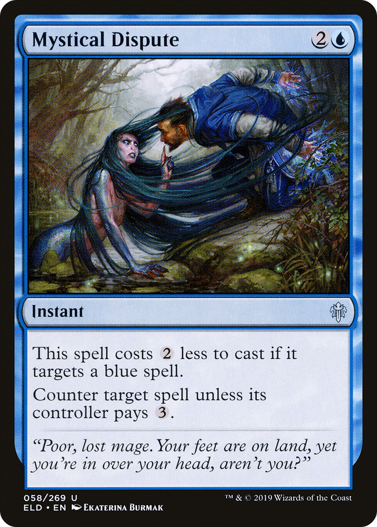 {C} Mystical Dispute [Throne of Eldraine][ELD 058]