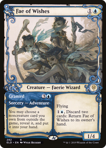 {R} Fae of Wishes // Granted (Showcase) [Throne of Eldraine][ELD 282]