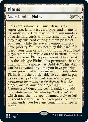 {B}[SLD 254] Plains (254) [Secret Lair Drop Series]
