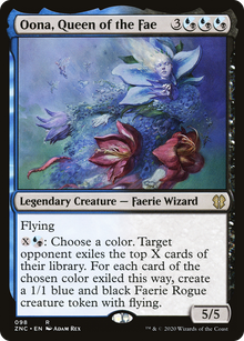 {R} Oona, Queen of the Fae [Zendikar Rising Commander][ZNC 098]