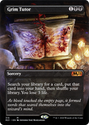 {R} Grim Tutor (Borderless Alternate Art) [Core Set 2021][M21 315]