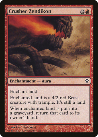 {C} Crusher Zendikon [Worldwake][WWK 078]
