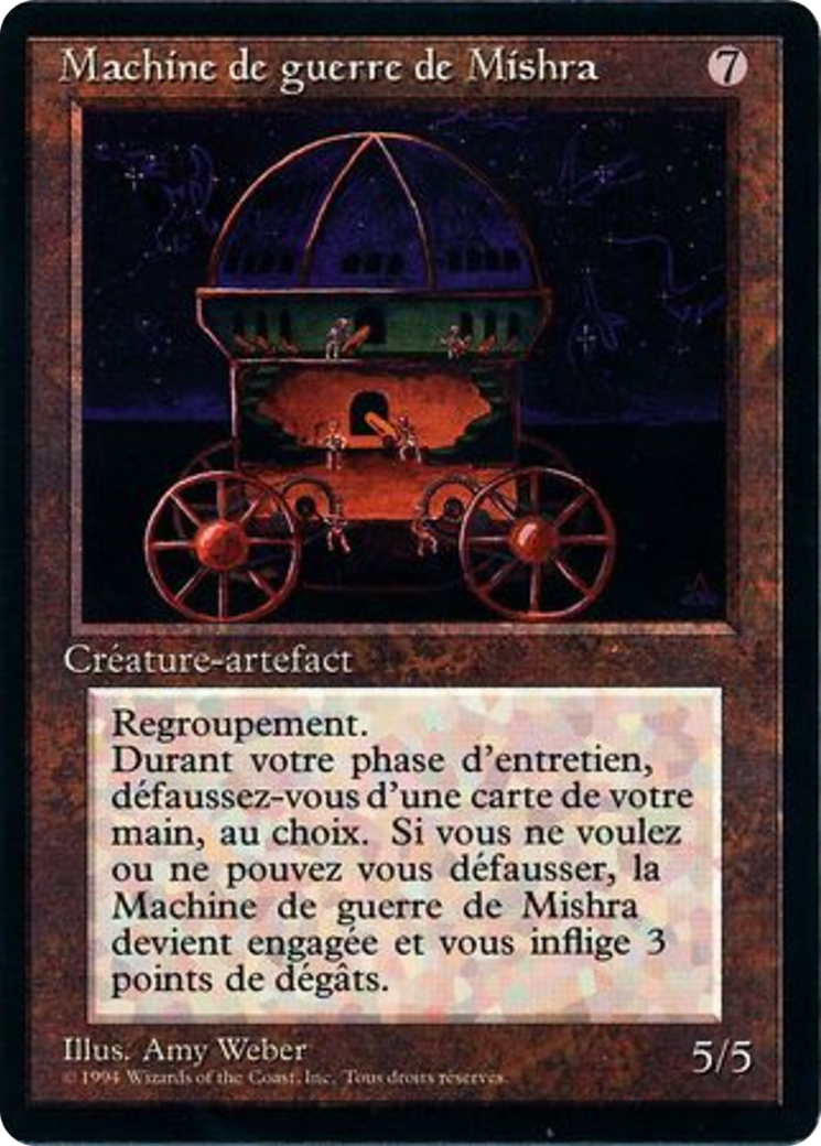 {F} Mishra's War Machine [Foreign Black Border][FBB 3ED 266]