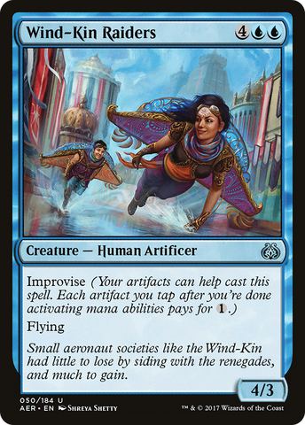 {C} Wind-Kin Raiders [Aether Revolt][AER 050]