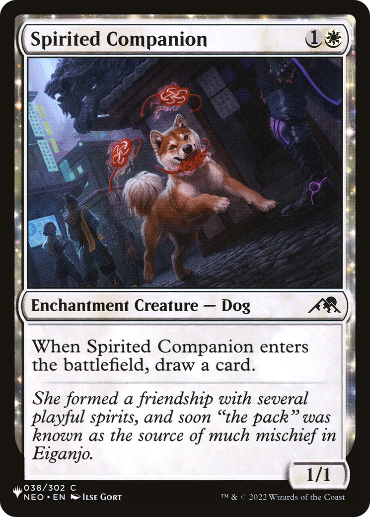 Spirited Companion [LIST NEO-38] : (enchantment)