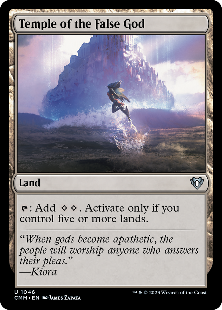 {C} Temple of the False God [Commander Masters][CMM 1046]