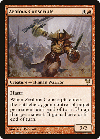 {R} Zealous Conscripts [Avacyn Restored][AVR 166]