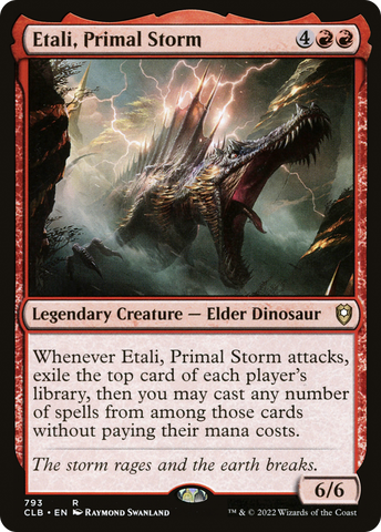 {R} Etali, Primal Storm [Commander Legends: Battle for Baldur's Gate][CLB 793]
