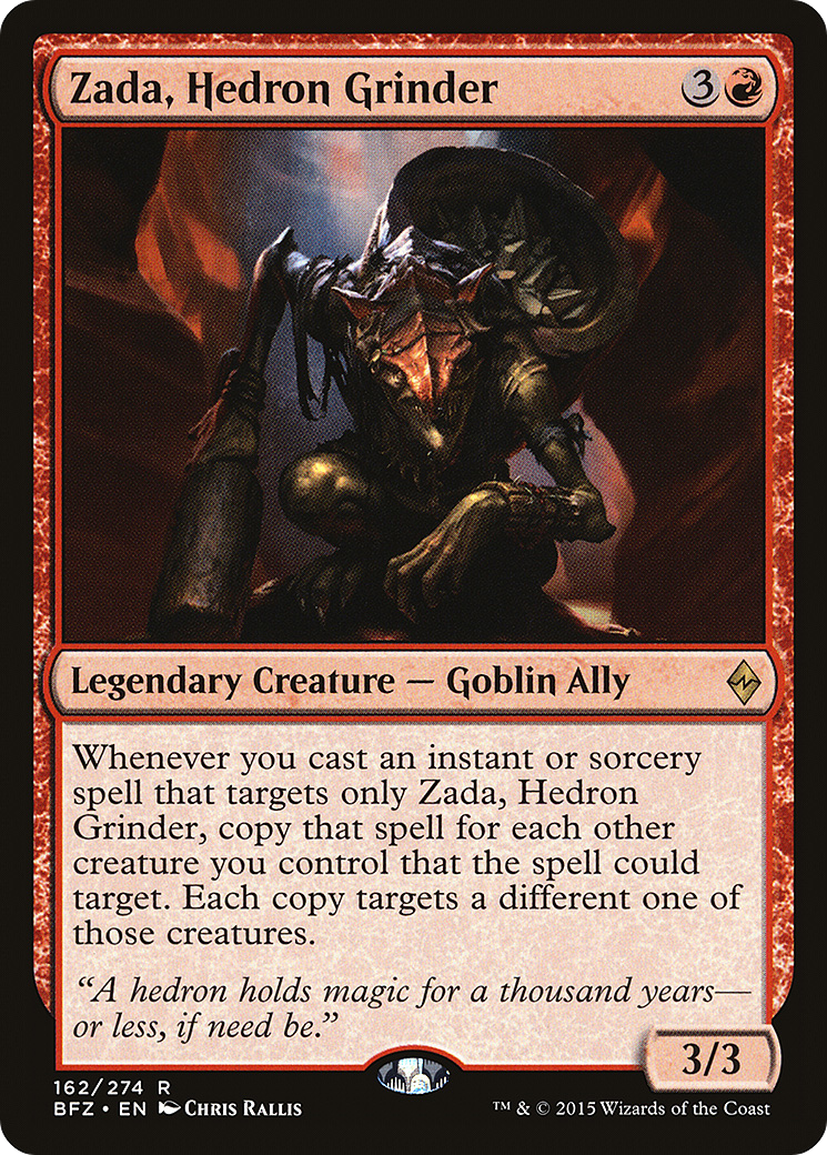 {R} Zada, Hedron Grinder [Battle for Zendikar][BFZ 162]