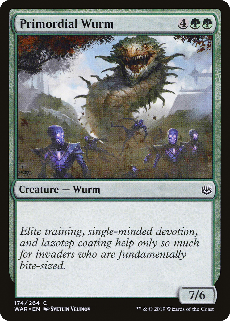 {C} Primordial Wurm [War of the Spark][WAR 174]