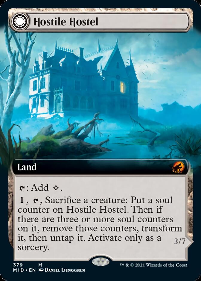 {R} Hostile Hostel // Creeping Inn (Extended Art) [Innistrad: Midnight Hunt][MID 379]