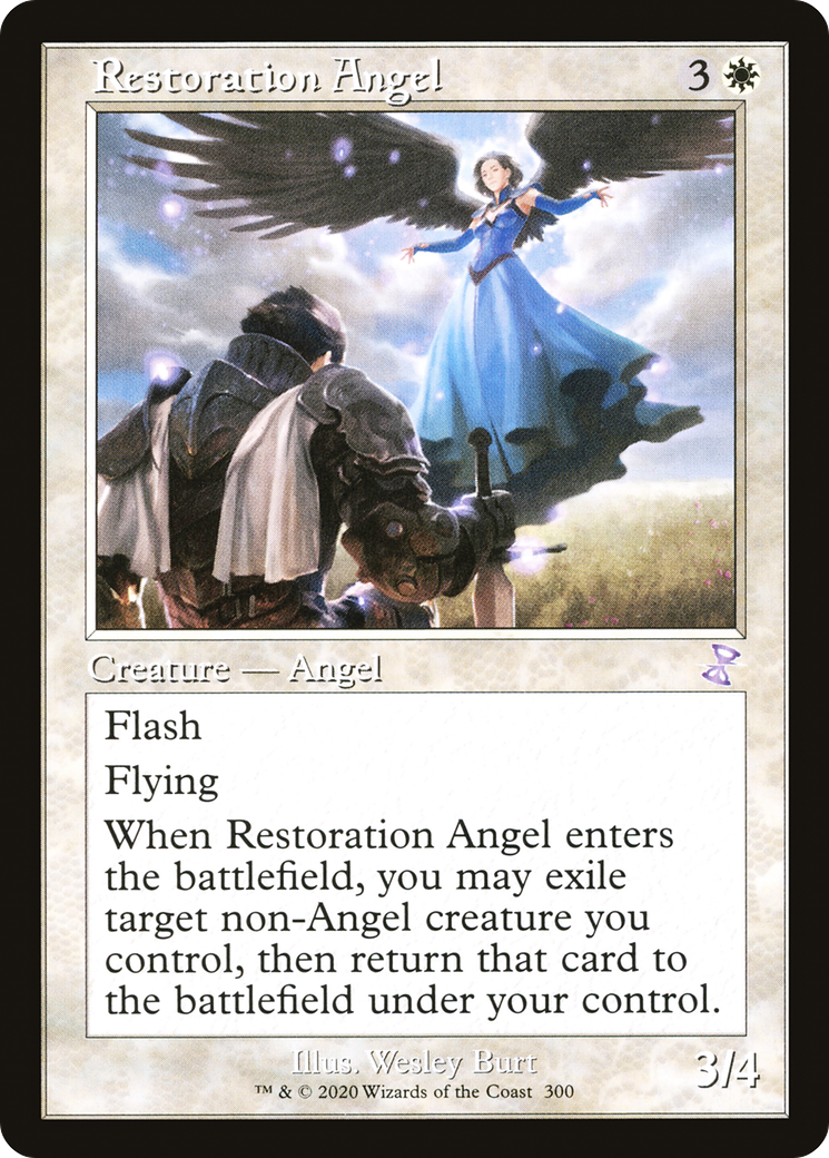 {R} Restoration Angel (Timeshifted) [Time Spiral Remastered][TSR 300]
