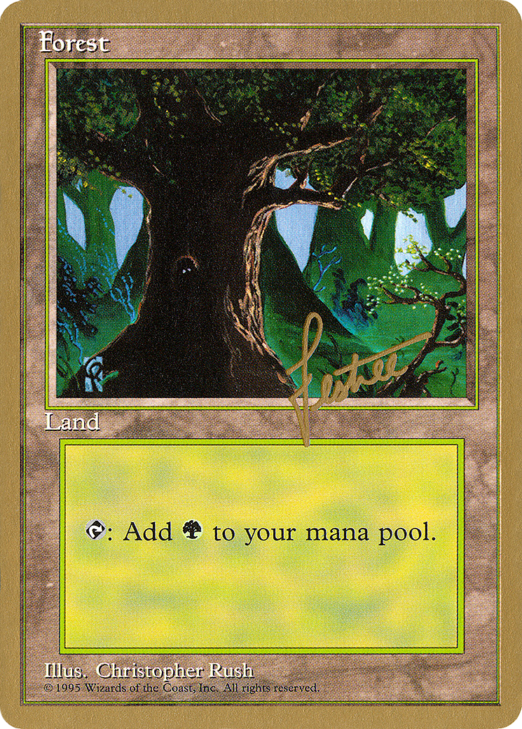 {B}[GB PTC BL376] Forest (bl376) (Bertrand Lestree) [Pro Tour Collector Set]