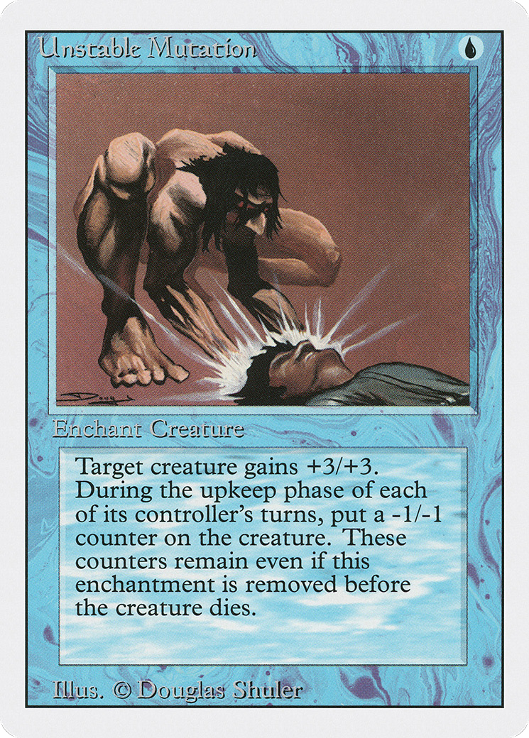 {C} Unstable Mutation [Revised Edition][3ED 086]