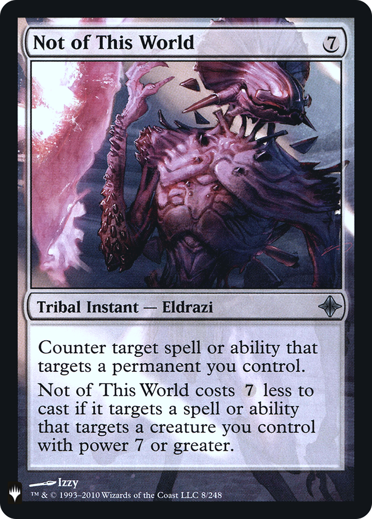 {C} Not of This World [Mystery Booster][LS ROE 008]