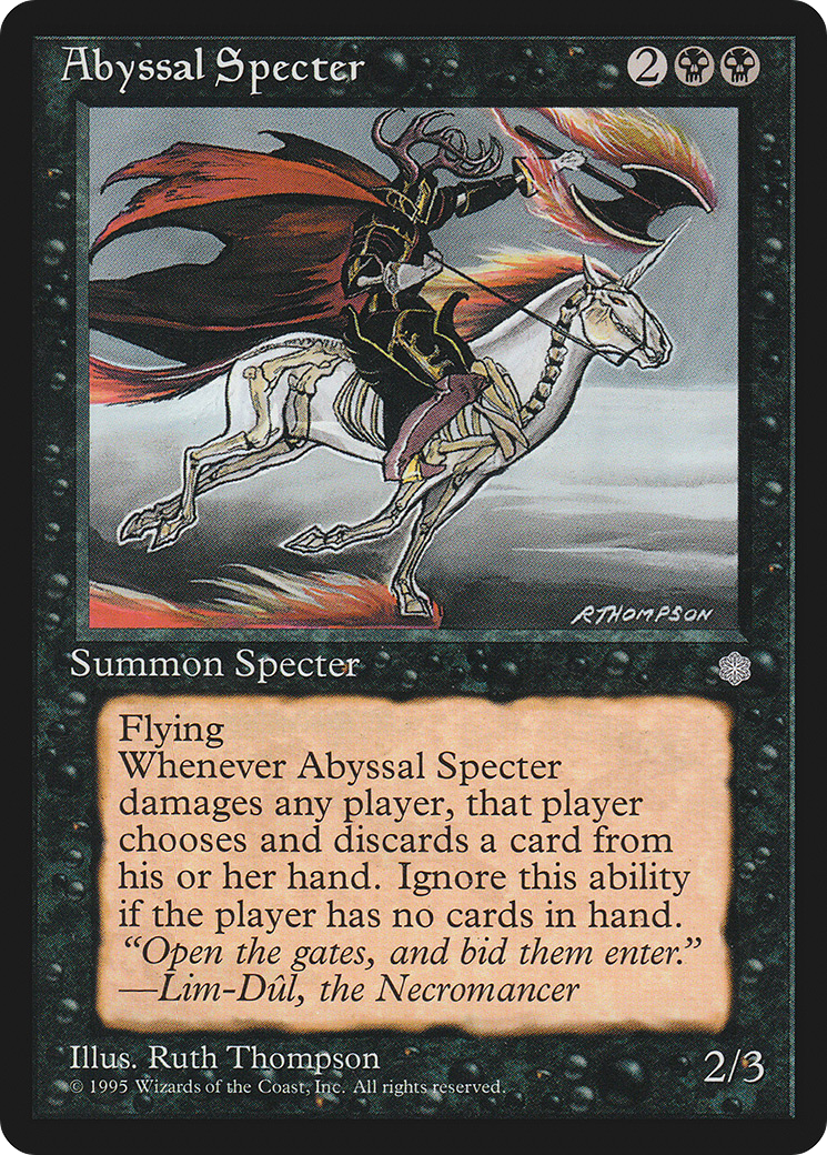 {C} Abyssal Specter [Ice Age][ICE 113]